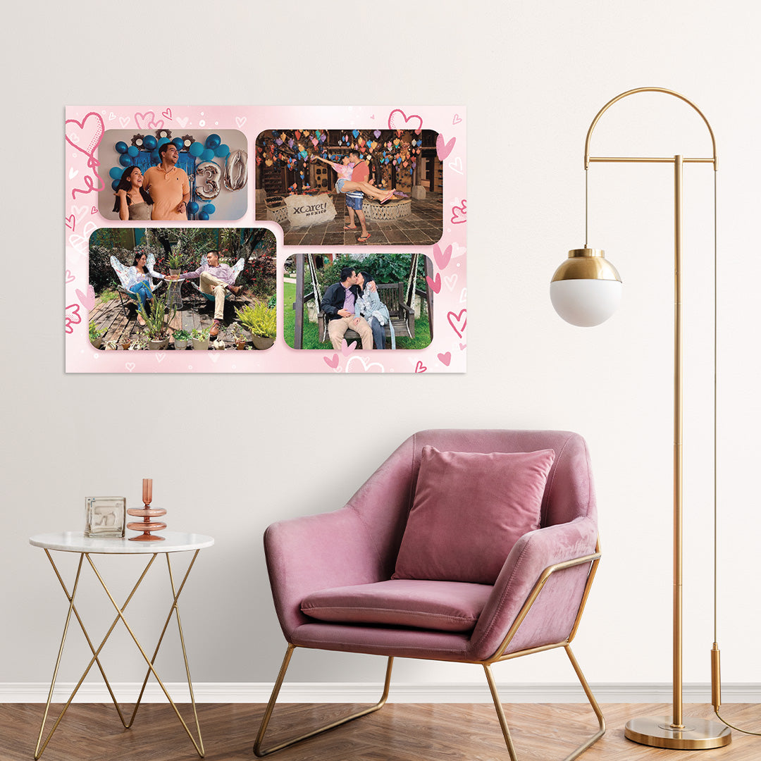 CUADRO COLLAGE PAREJAS 5 (HORIZONTAL) – Prolienzo