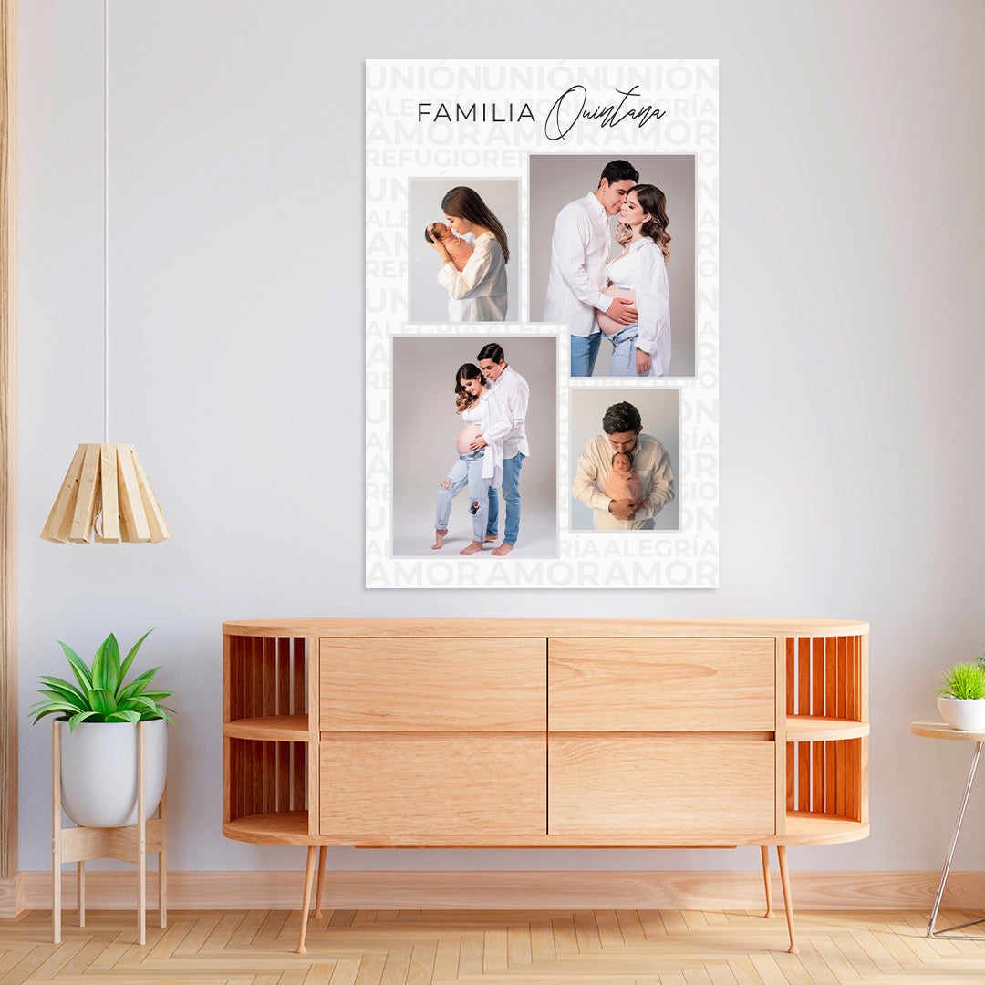CUADRO COLLAGE FAMILIAS 10 (VERTICAL) – Prolienzo