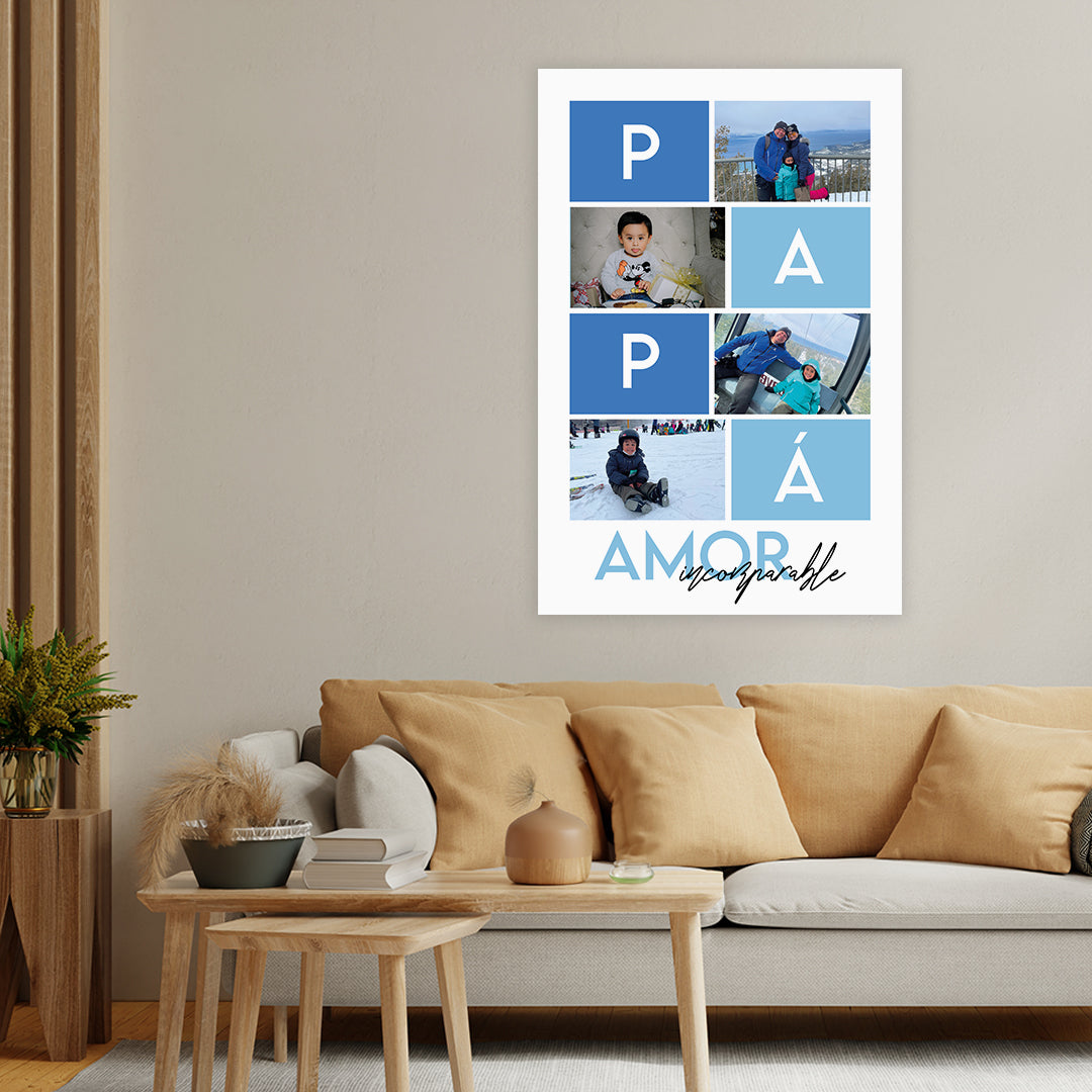CUADRO COLLAGE FAMILIAS 5 (VERTICAL) – Prolienzo