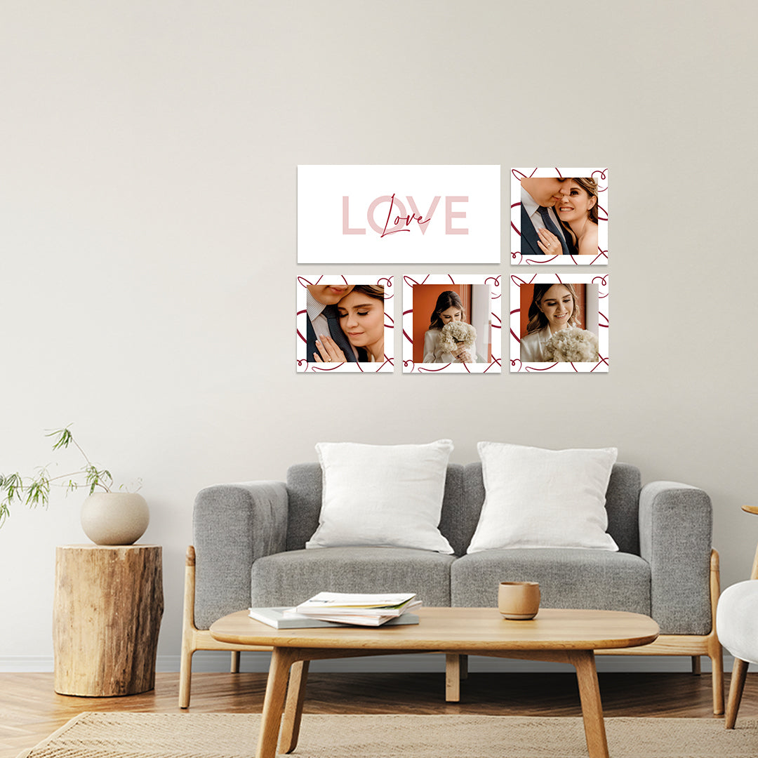 SET PANORÁMICO PAREJAS 6 (5 CUADROS) – Prolienzo