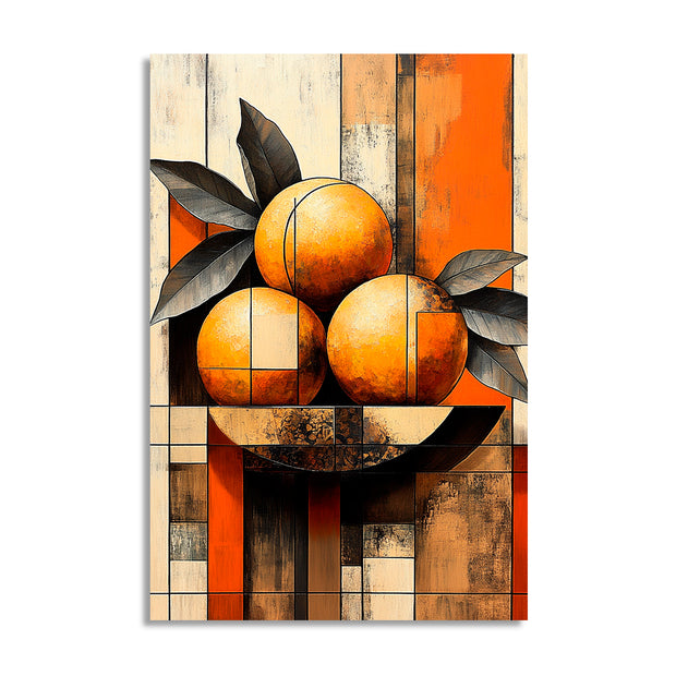 NARANJA DECO CUADRO DECORATIVO