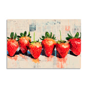 FRESAS EN SERIE CUADRO DECORATIVO