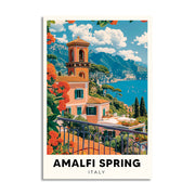 AMALFI SPRING POSTAL CUADRO DECORATIVO