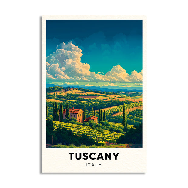 TOSCANA POSTAL CUADRO DECORATIVO