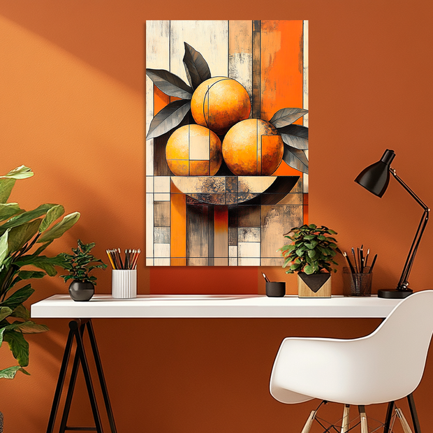 NARANJA DECO CUADRO DECORATIVO