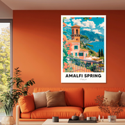 AMALFI SPRING POSTAL CUADRO DECORATIVO