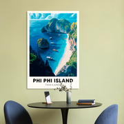 PHI-PHI POSTAL CUADRO DECORATIVO