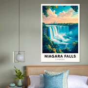 NIAGARA POSTAL CUADRO DECORATIVO