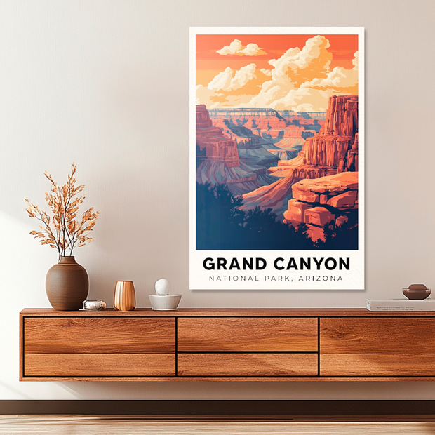 GRAND CANYON POSTAL CUADRO DECORATIVO