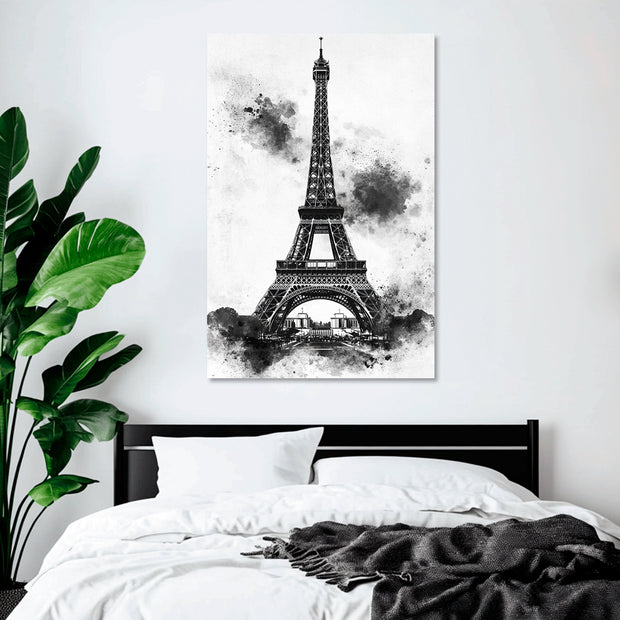 EIFFEL EN TINTA CUADRO DECORATIVO