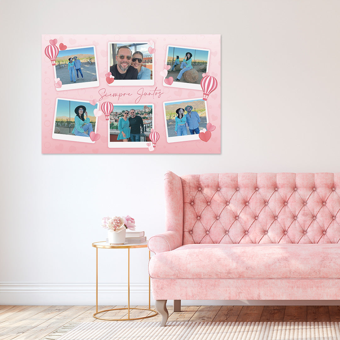 CUADRO COLLAGE PAREJAS 8 (HORIZONTAL) – Prolienzo