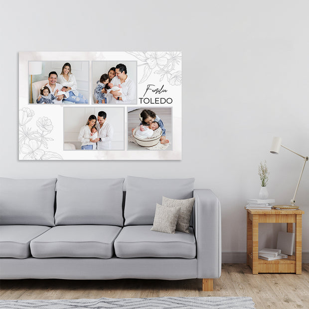 CUADRO COLLAGE FAMILIAS 4 (HORIZONTAL) – Prolienzo