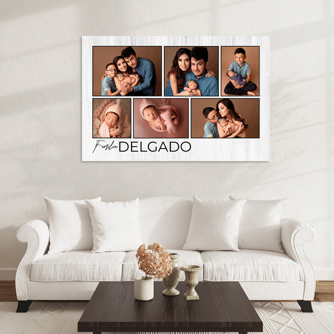 CUADRO COLLAGE FAMILIAS 9 (HORIZONTAL) – Prolienzo