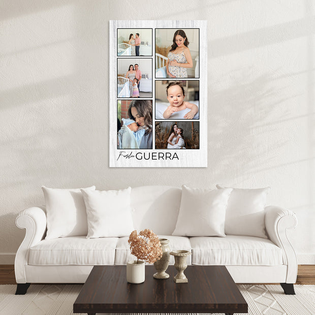 CUADRO COLLAGE FAMILIAS 9 (VERTICAL) – Prolienzo