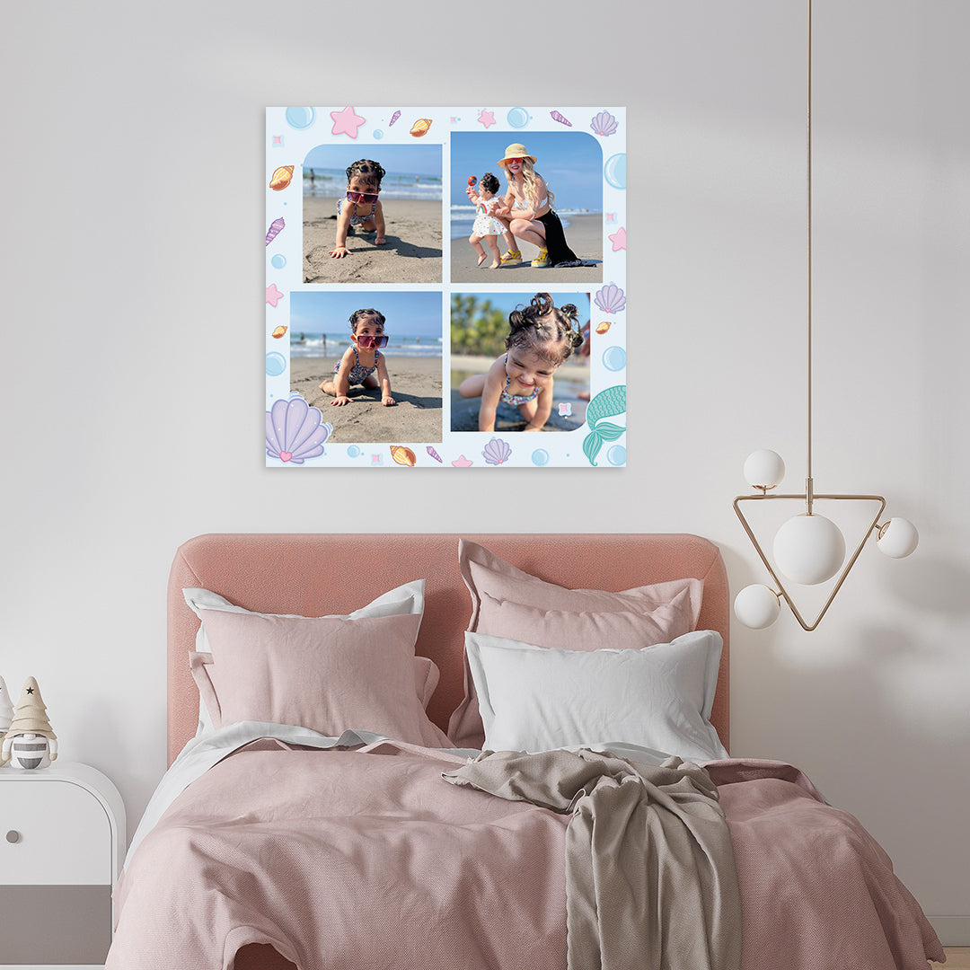 CUADRO COLLAGE NIÑOS 5 (CUADRADO) – Prolienzo