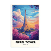 EIFFEL TOWER POSTAL CUADRO DECORATIVO