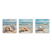 TESOROS DEL MAR SET DE 3 CUADROS DECORATIVOS