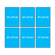 Set 9 (6 Cuadros) con marco